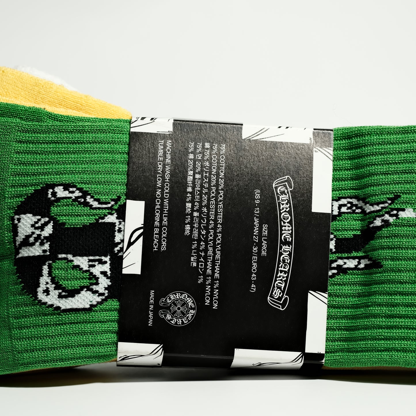 Chrome Hearts 3PK MATTY BOY FLAME SOCKS